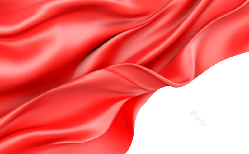 装饰图片,形状元素,中国风PNG,大红色免抠素材